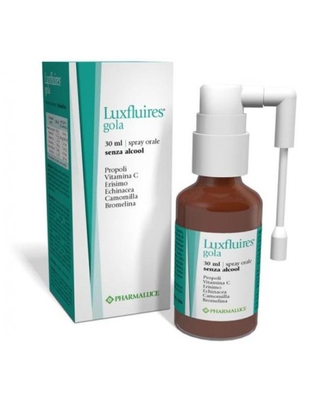 Fluires Gola Spray Emolliente - Sollievo Gola